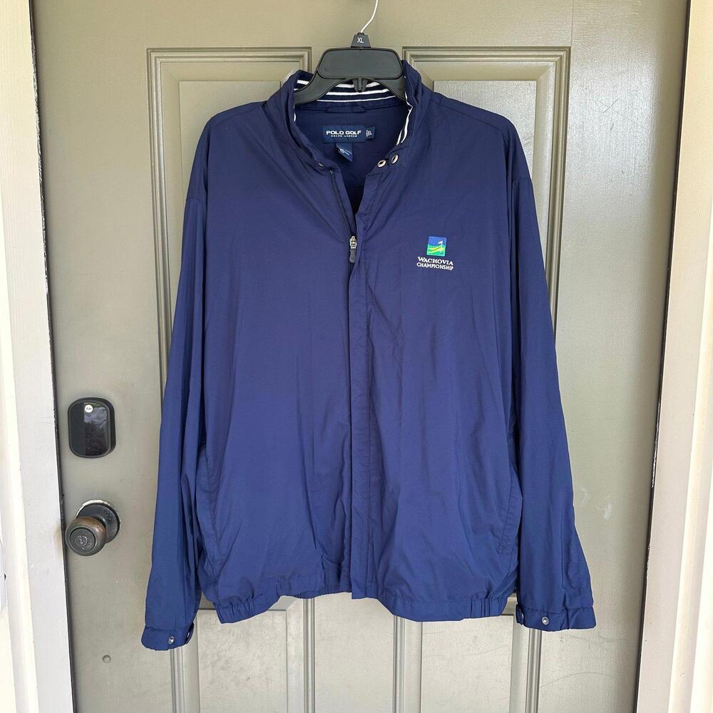Polo Ralph Lauren Full-Zip Wachovia Championship‎ Golf Jacket Large